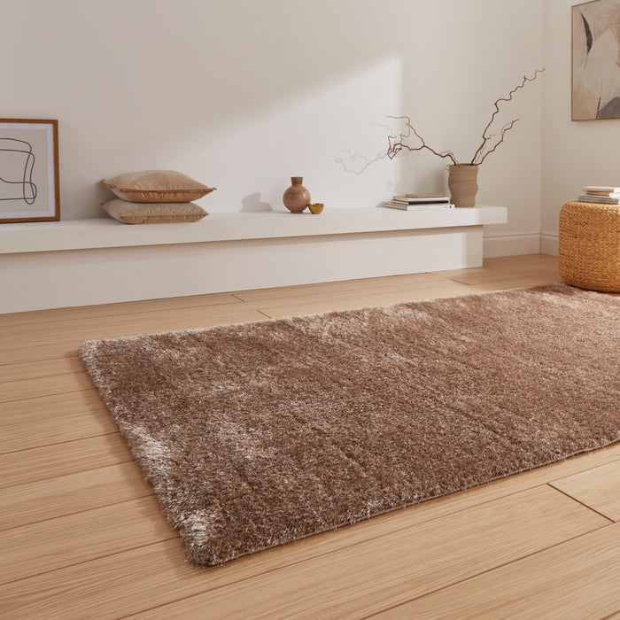 Lux Shaggy Walnut Rugs