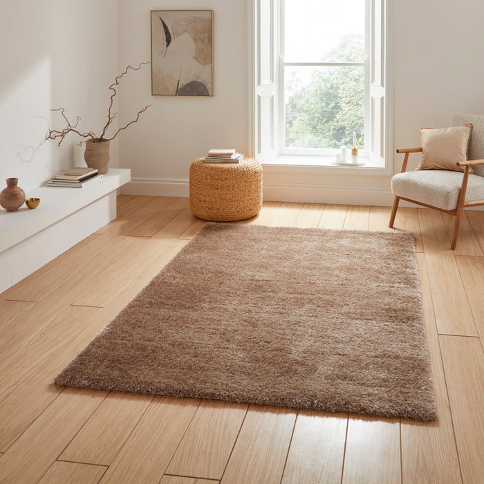 Lux Shaggy Walnut Rugs