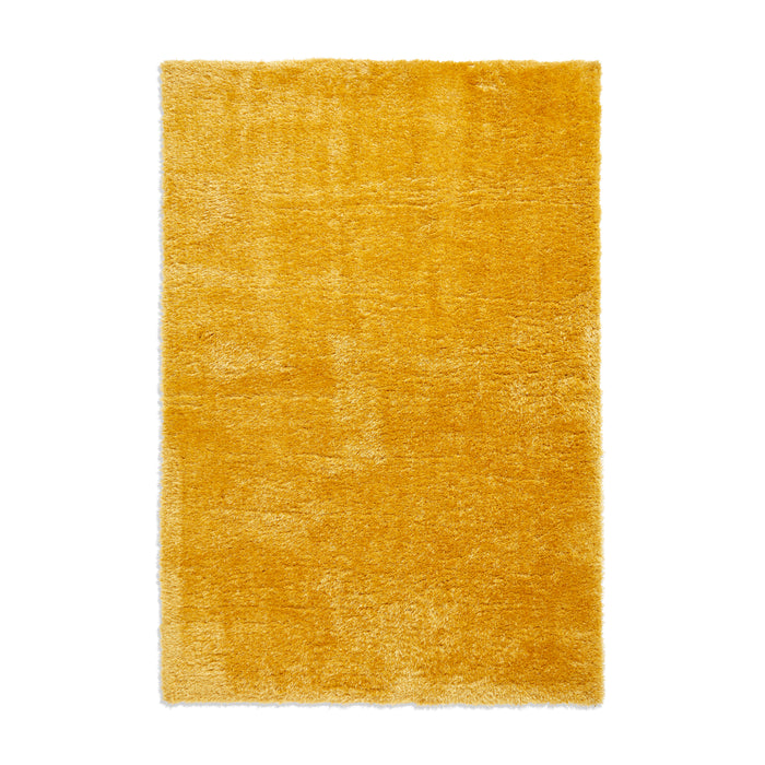 Lux Shaggy Yellow Rugs