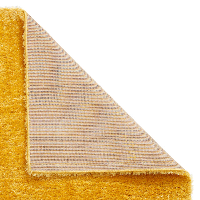 Lux Shaggy Yellow Rugs