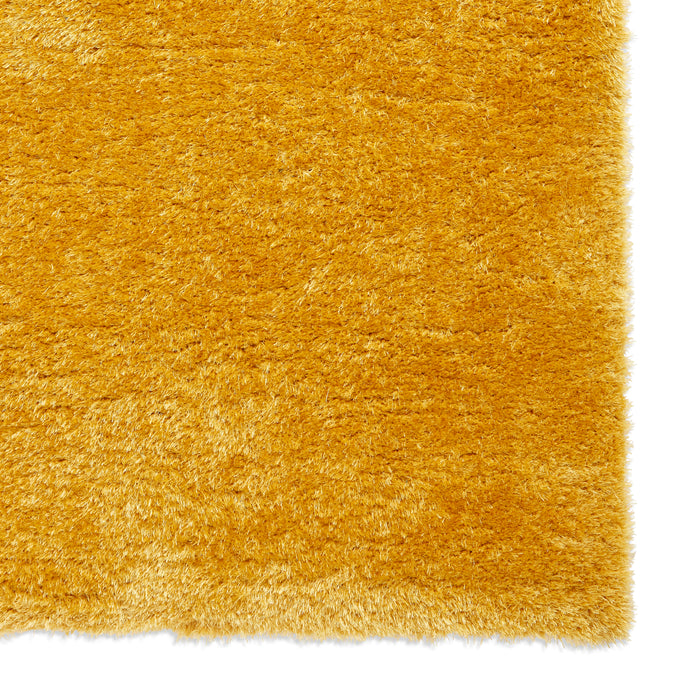 Lux Shaggy Yellow Rugs