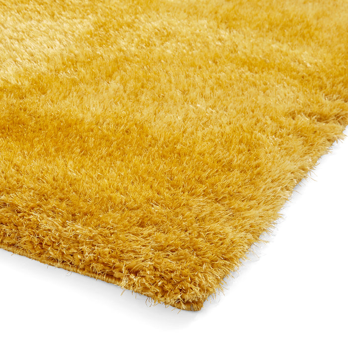 Lux Shaggy Yellow Rugs