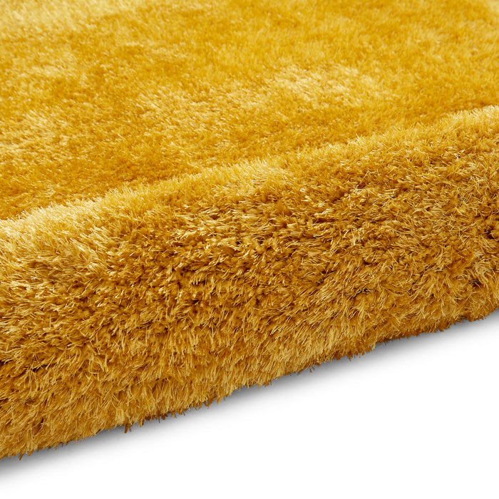 Lux Shaggy Yellow Rugs