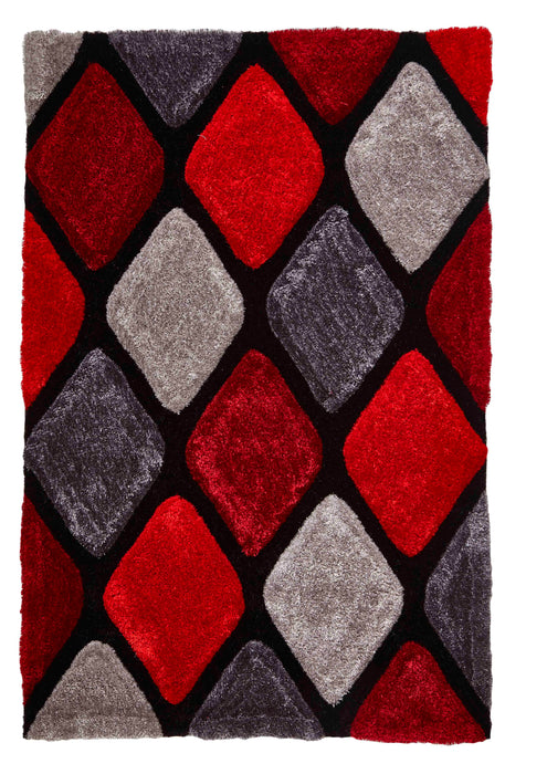 Noble House 9247 Grey/Red Rugs