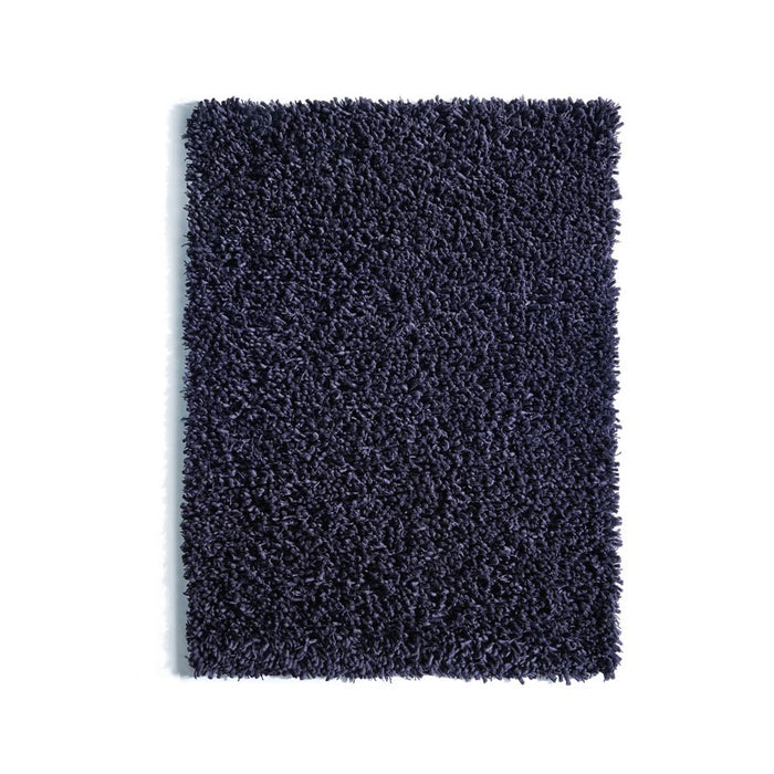 Maine Shaggy Wool Rugs in Midnight