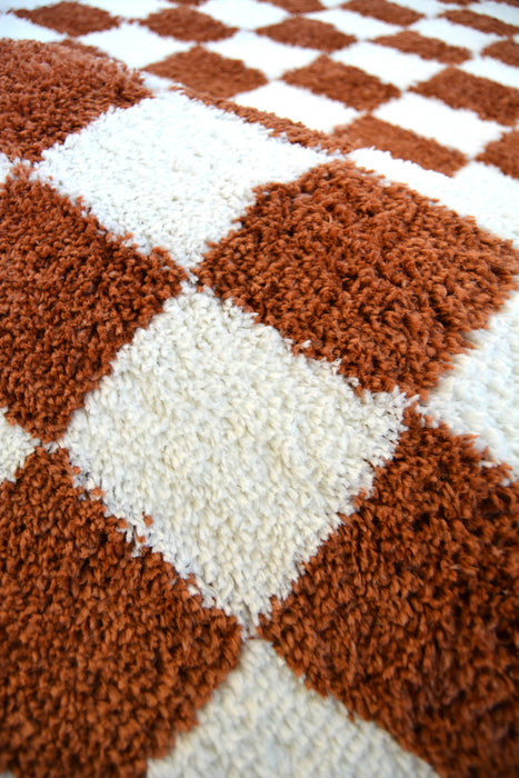 Snug Chequerboard Terra Rugs