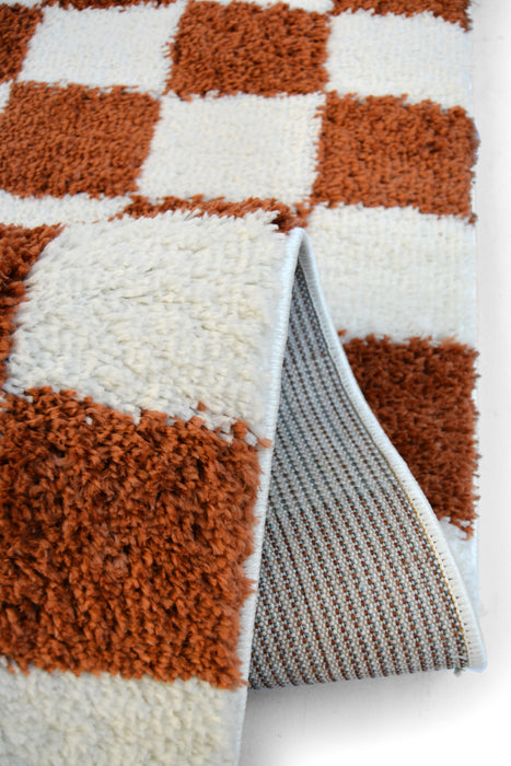 Snug Chequerboard Terra Rugs