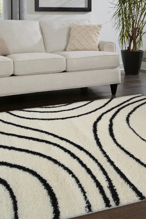 Snug Plain Black Rugs