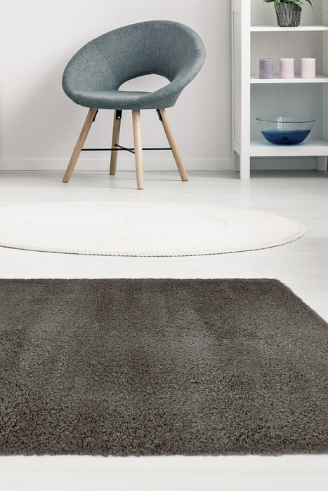 Snug Plain Charcoal Rugs