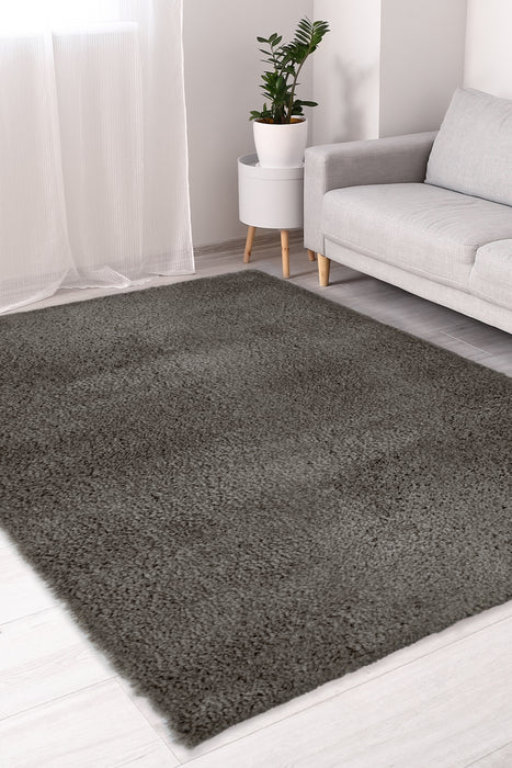 Snug Plain Charcoal Rugs