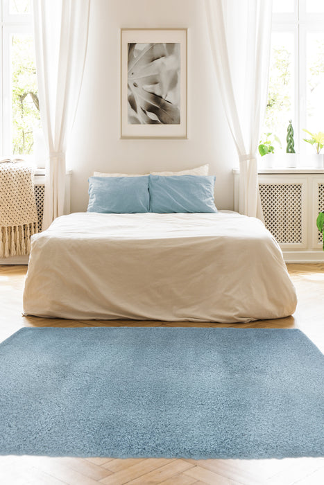 Snug Plain Denim Rugs