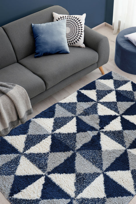 Snug Plain Navy Rugs