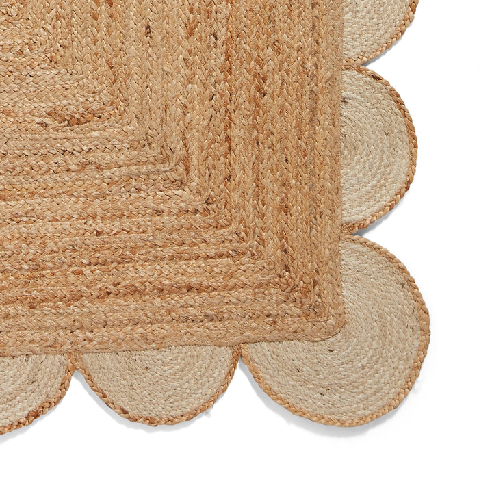 Savannah Scallop Jute Rugs