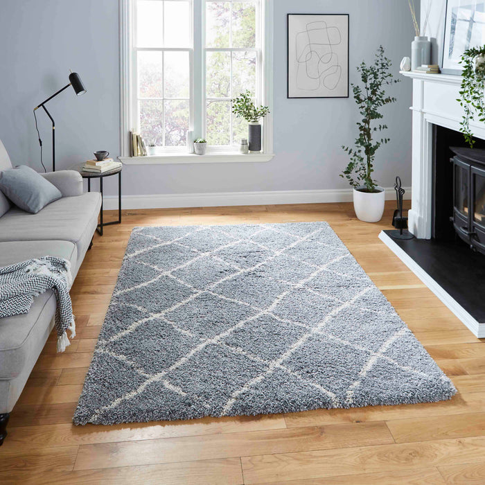 Scandi Berber G257 Grey/Cream Rugs