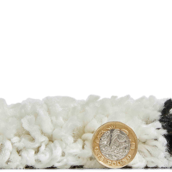 Scandi Berber G272 White/Black Rugs