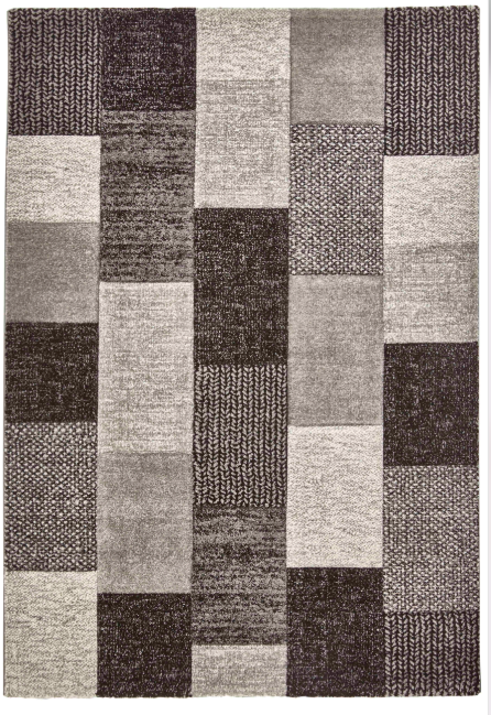 Brooklyn 21830 Grey/ Black Rugs