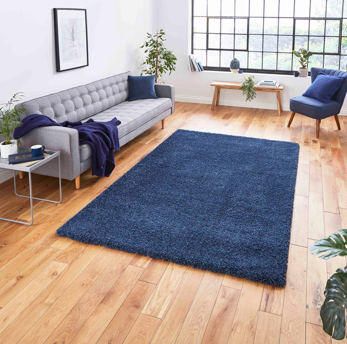 Sierra 9000 Dark Blue Rugs