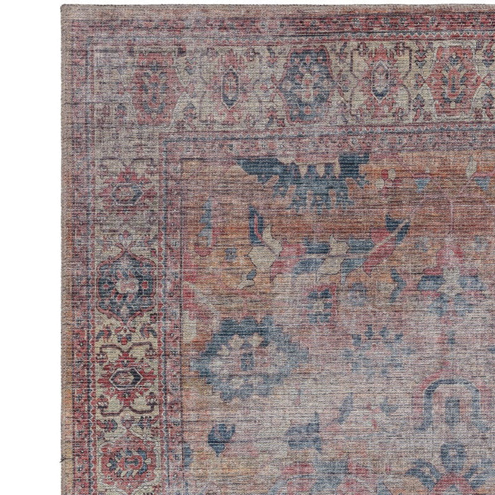 SALE Kaya Sima KY06 Traditional Persian Floral Rugs in Red Blue
