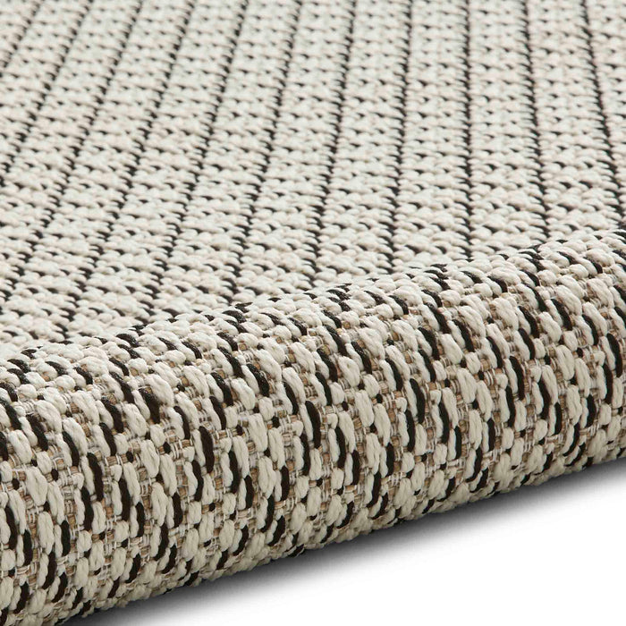 Stitch 9683 Beige/Black Rugs