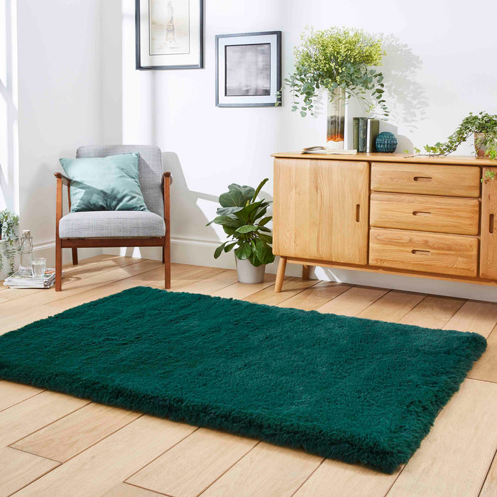 Super Teddy Jewel Green Rugs