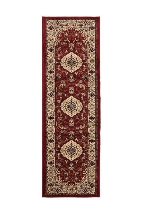 Victoria Traditional Red Rugs