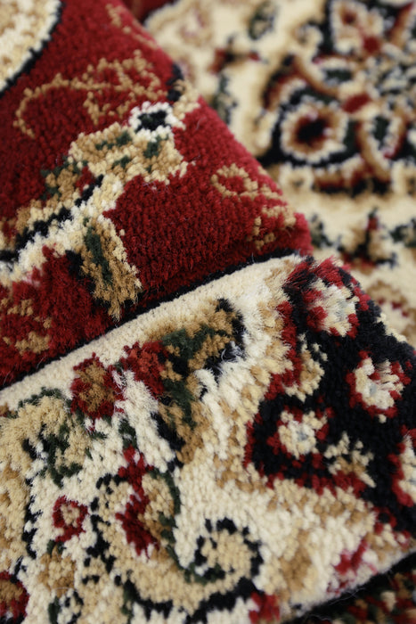 Victoria Traditional Red Rugs