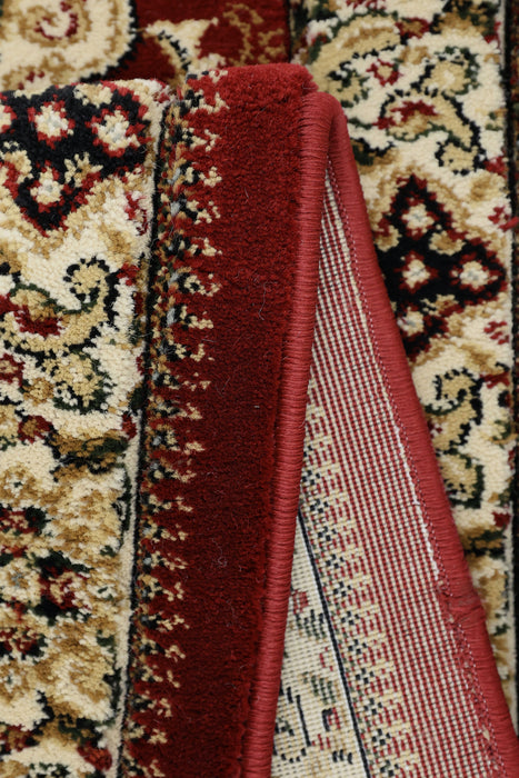 Victoria Traditional Red Rugs