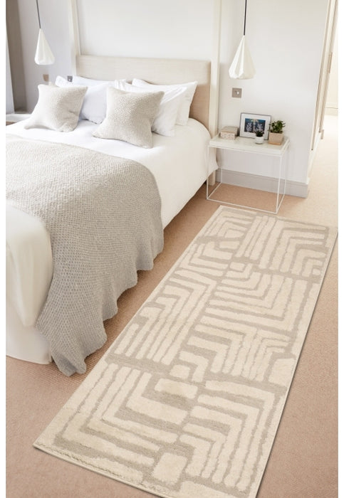 Ava Illusion Cream Rugs